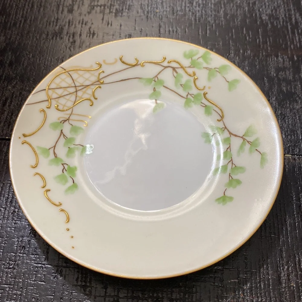 Antique Hand Painted Tea Cup & Saucer Set!